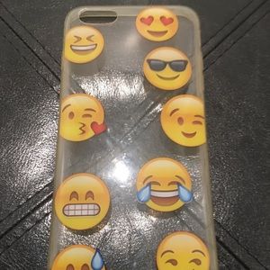 iPhone 6 Plus Case - EMOJI / Clear